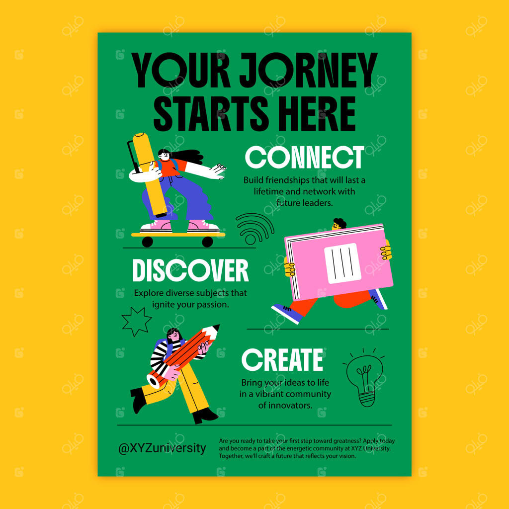 سفر شما از اینجا آغاز می‌شود: ارتباط، کشف و خلق.