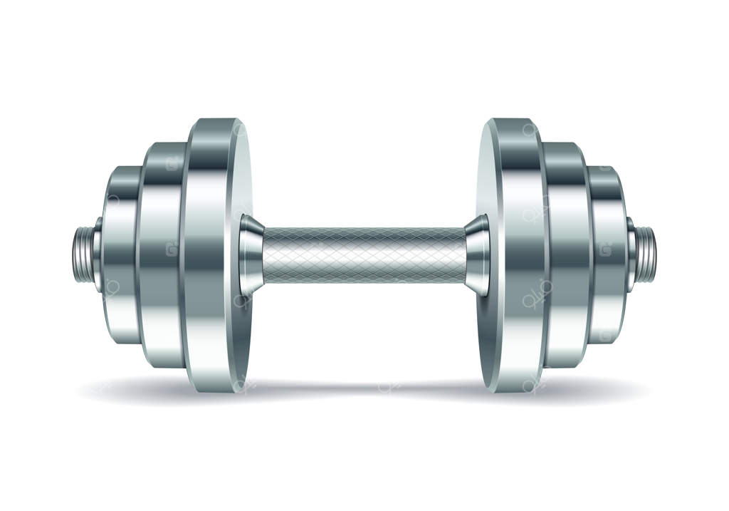 دمبل واقعی و فلزی