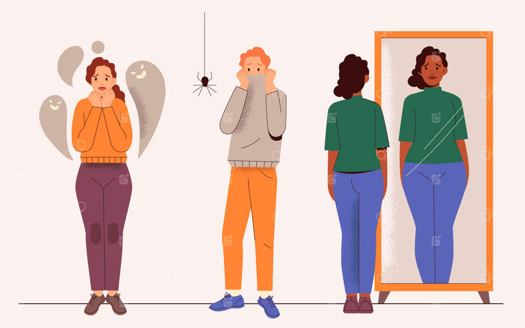 تصویرسازی دستی از افرادی با مشکلات سلامت روانی