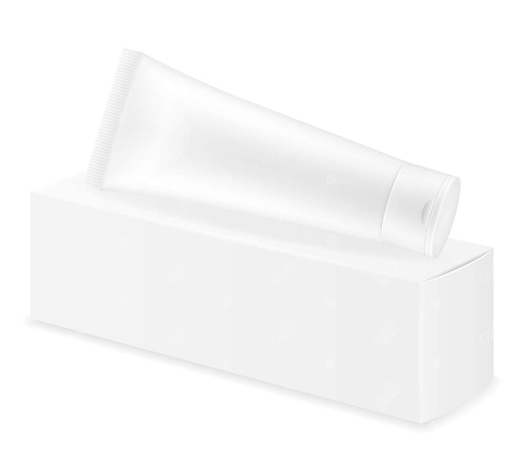 بسته‌بندی جعبه و تیوپ خمیردندان - قالب خالی