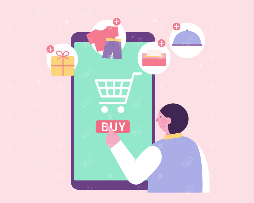 خرید آنلاین با گوشی