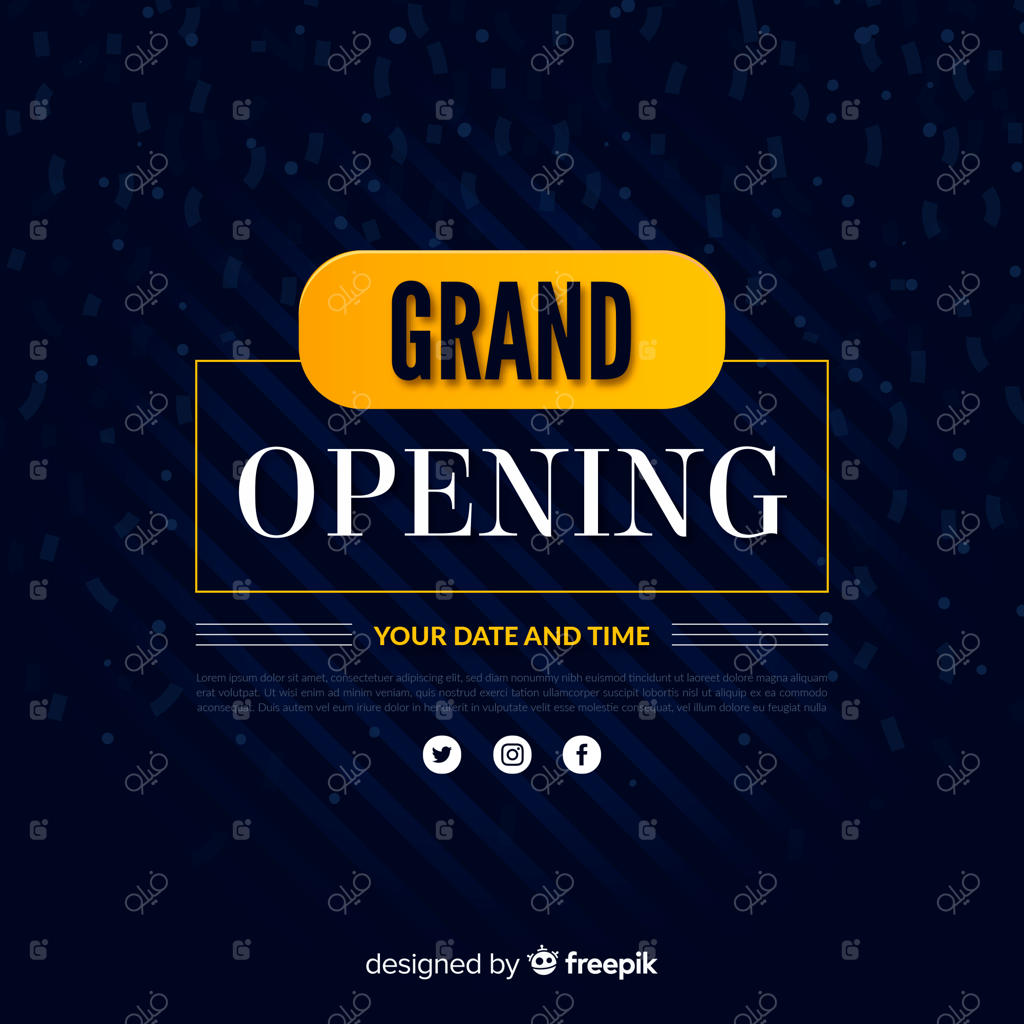 افتتاحیه بزرگ به سبک فلت