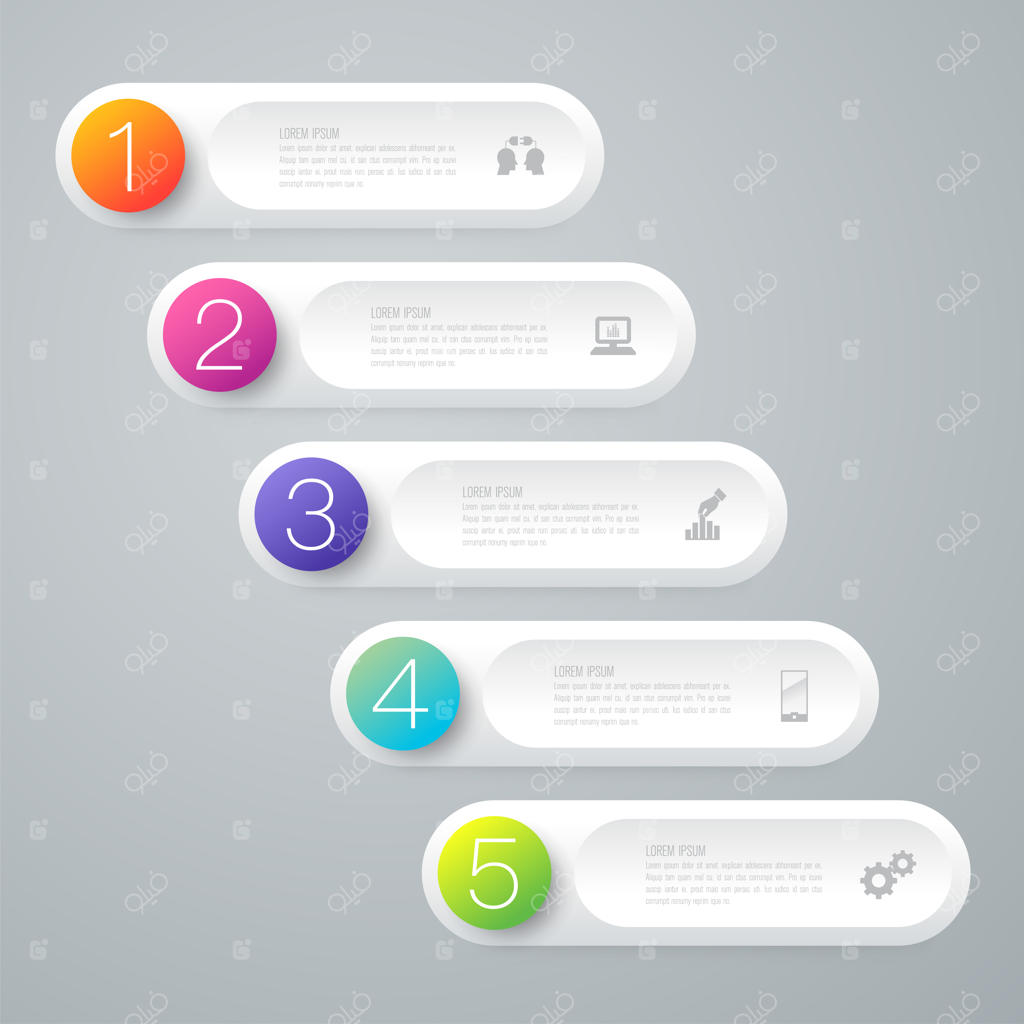 ۵ عنصر اینفوگرافیک کسب و کار برای ارائه