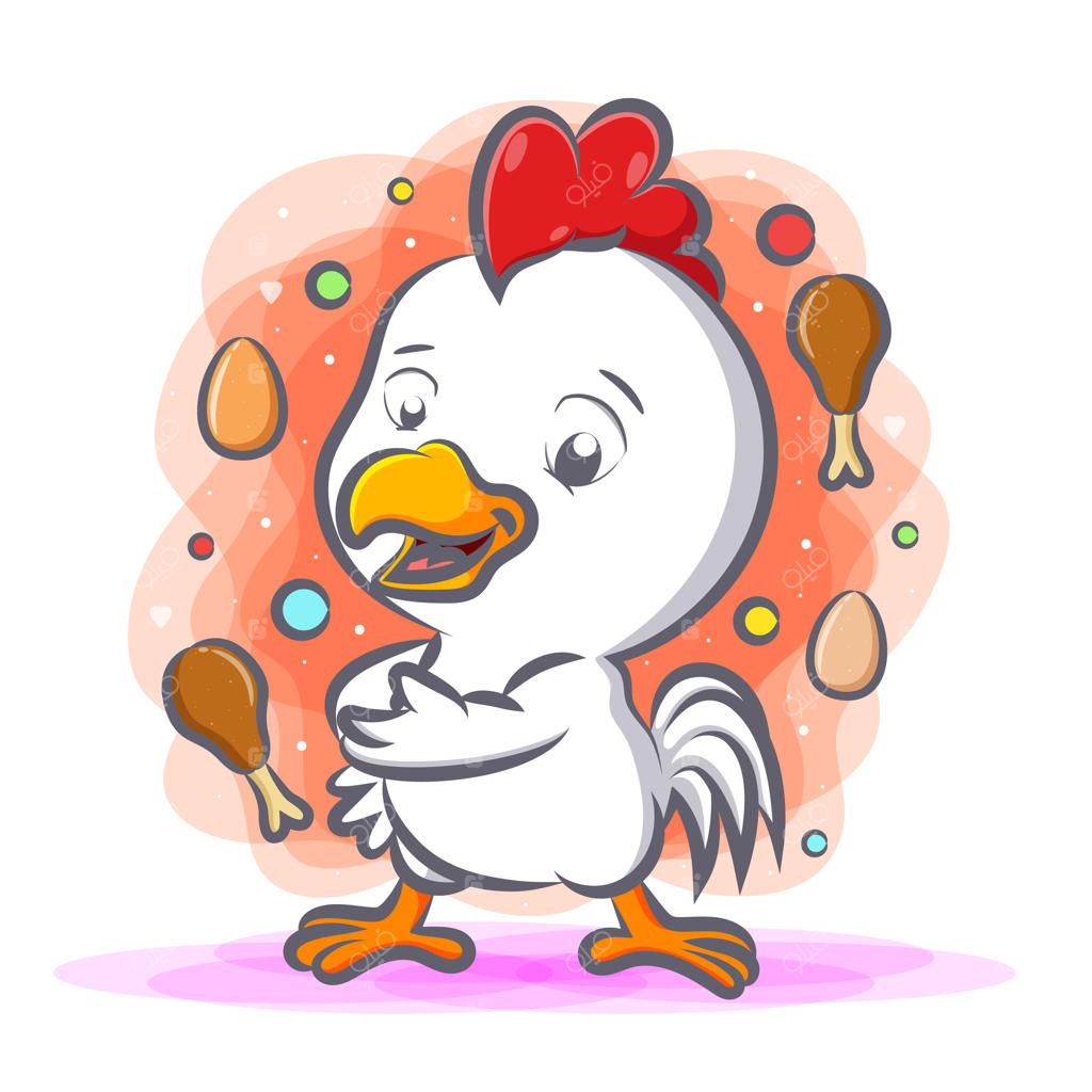 مرغ سفید در میان مرغ سوخاری و تخم‌مرغ‌ها