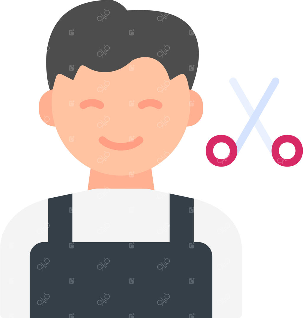 آیکون وکتور آرایشگر