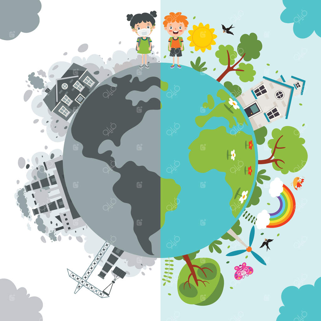 طرح مفهومی آلودگی هوا