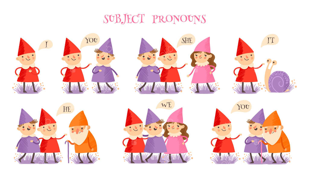 ضمیرهای فاعلی در انگلیسی