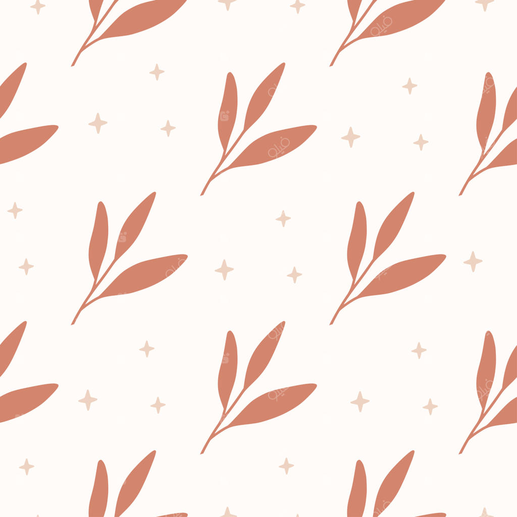 پترن یکپارچه وکتوری گلدار