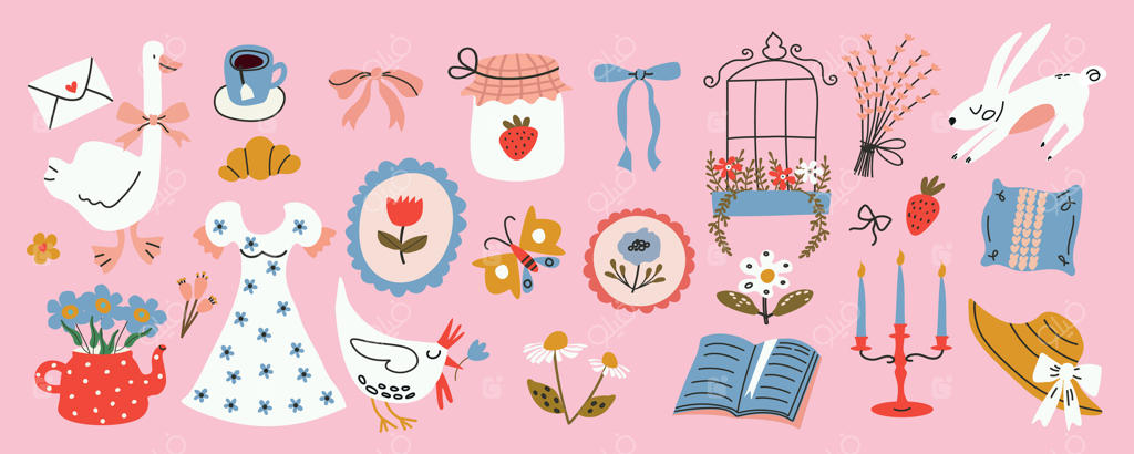 تصاویر دل‌انگیز روستایی برای دکور بهاری