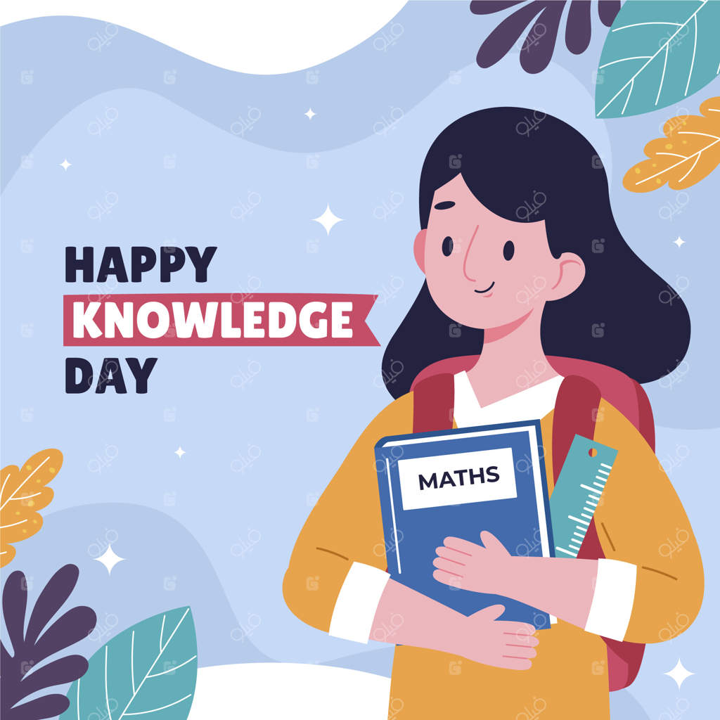 تصویرسازی تخت برای جشن روز دانش