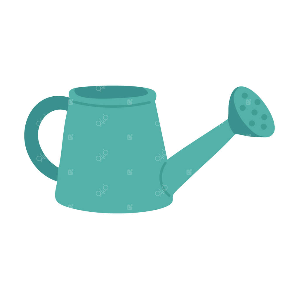 آبپاش سبک مینیمالیستی به رنگ آبی-سبز: ایده‌آل برای طراحی باغ و بهار