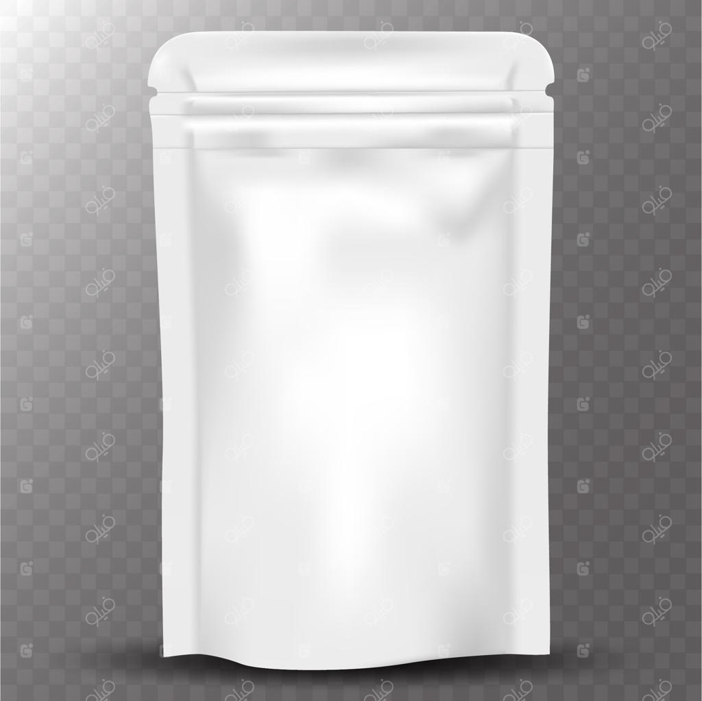 بسته‌بندی واقعی قهوه در کیسه زیپ‌دار