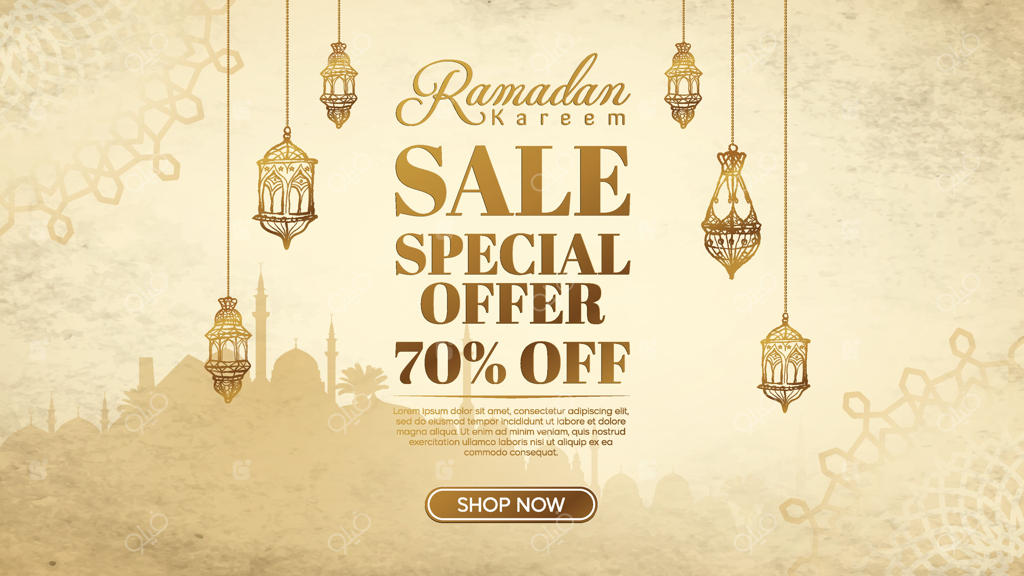 فروش ویژه رمضان: در این فصل جشن از ۷۰٪ تخفیف لذت ببرید! پرو وکتور