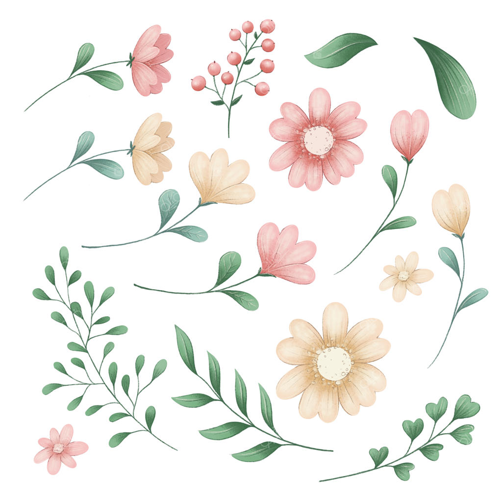 مجموعه تصاویر جذاب گل‌های بهاری جنگل