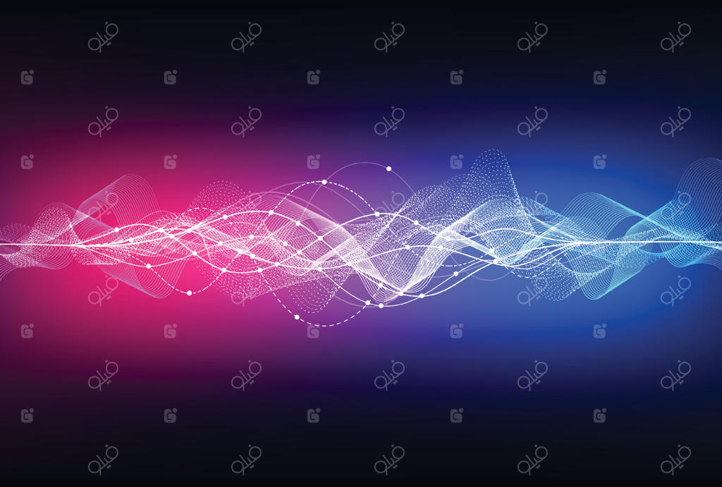 خطوط مواج پویا و سیال؛ مفهوم شبکه‌های بصری‌سازی یادگیری عمیق برای هوش مصنوعی، موسیقی و صدا