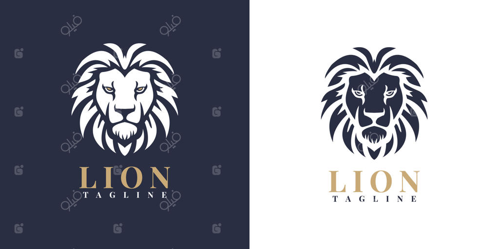 طرح لوگوی سر شیر