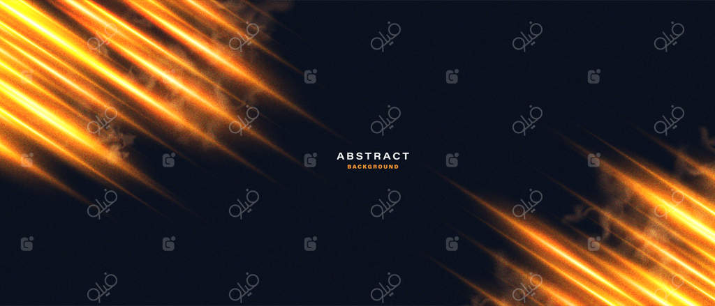 پس‌زمینه انتزاعی با افکت نور نئون متحرک