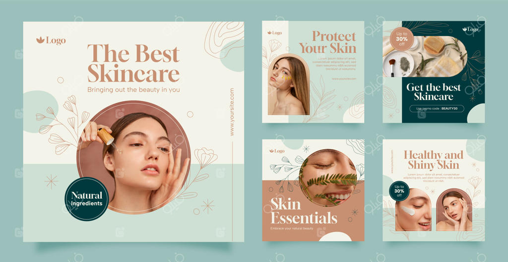 طراحی قالب زیبایی دست‌ساز