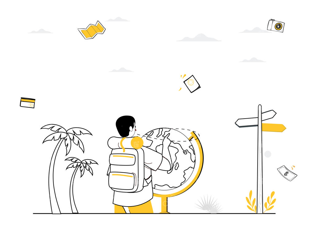 تصویرسازی مفهومی سفر