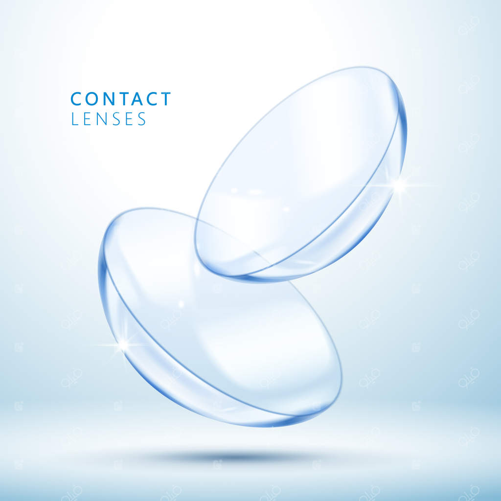 تصویر الگو برای لنزهای تماسی