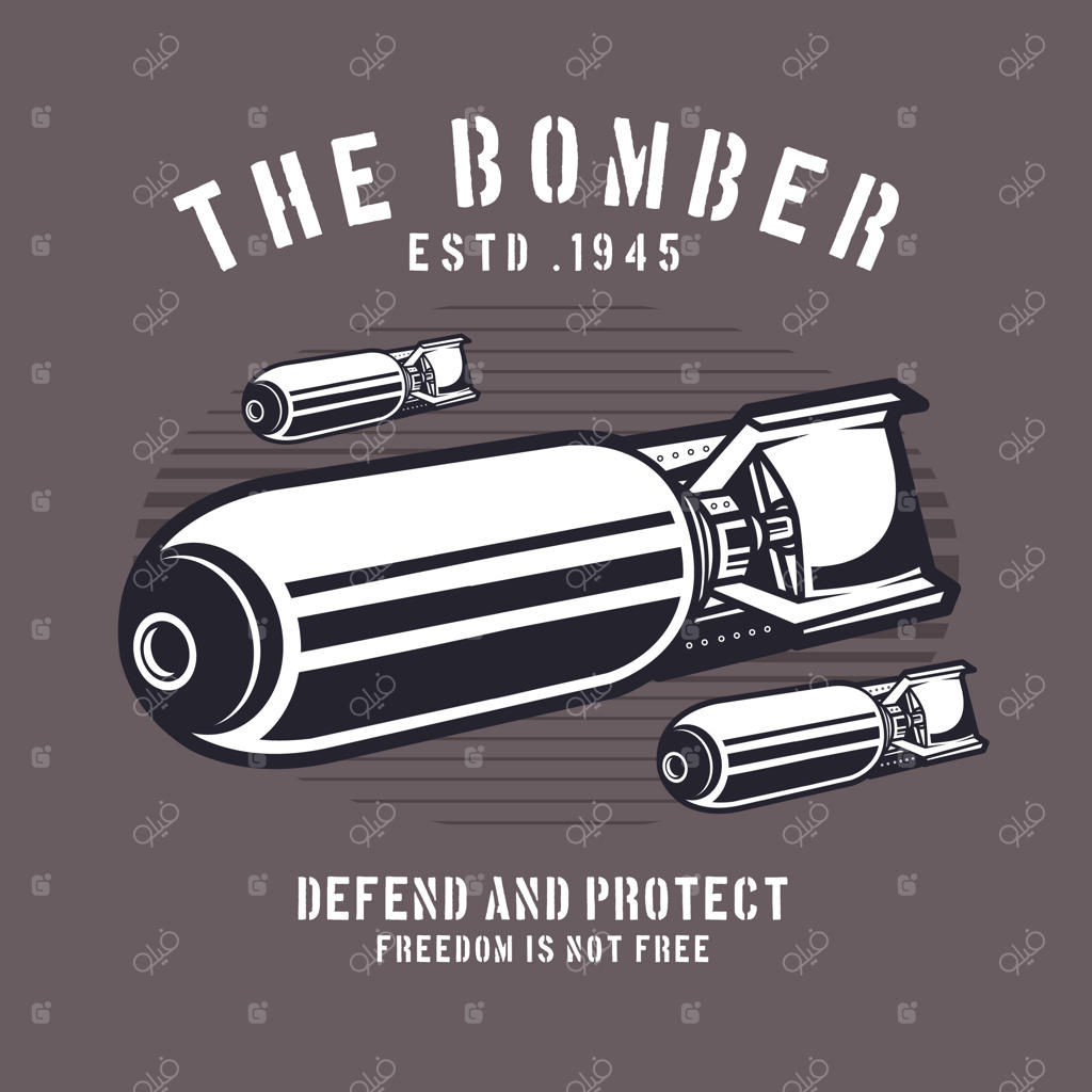 نشان بمب‌های سبک رترو