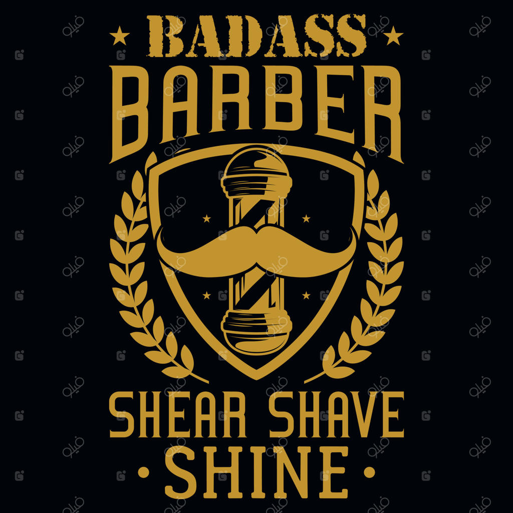 طراحی تی‌شرت آرایشگری