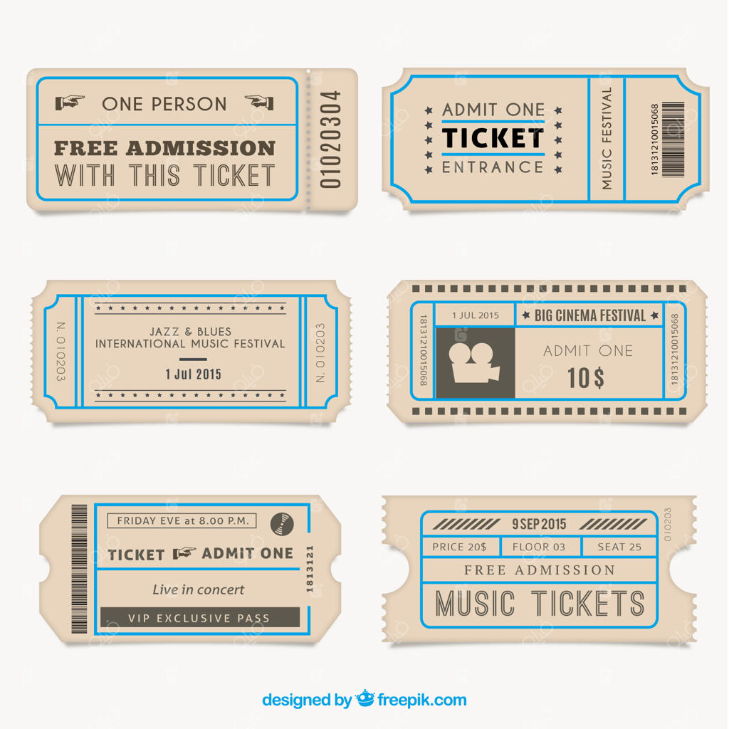 مجموعه بلیط‌های قدیمی