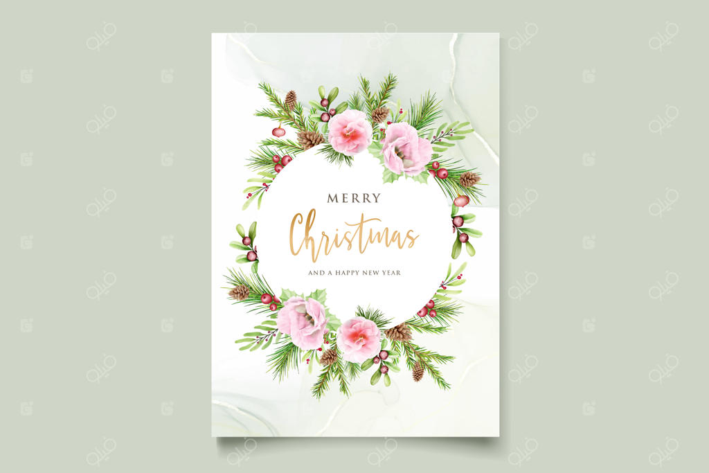 پس‌زمینه دست‌کشیده کریسمس