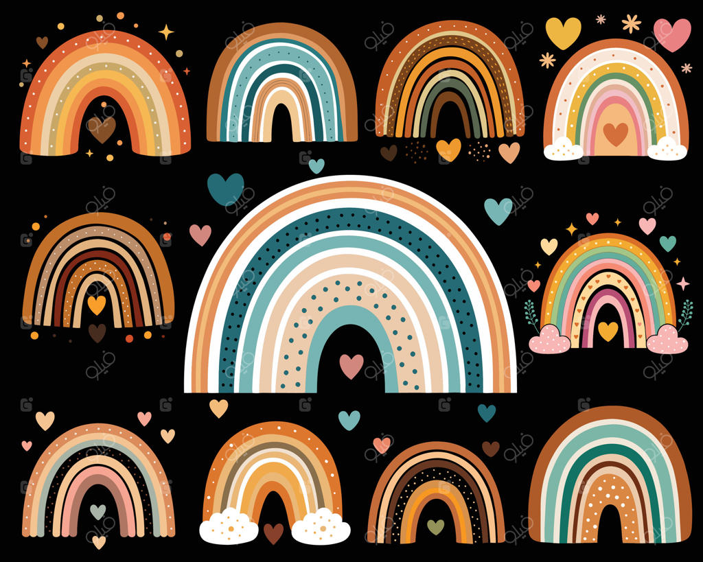 عشق، رنگین‌کمان و آفتاب