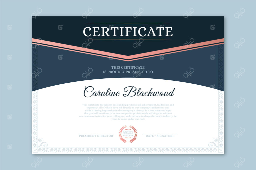 پترن شیک گواهینامه