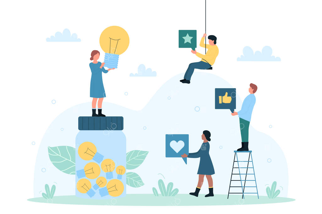 ارزیابی بازخورد مشتریان درباره ایده‌های نوآورانه و کاراکترهای کوچک