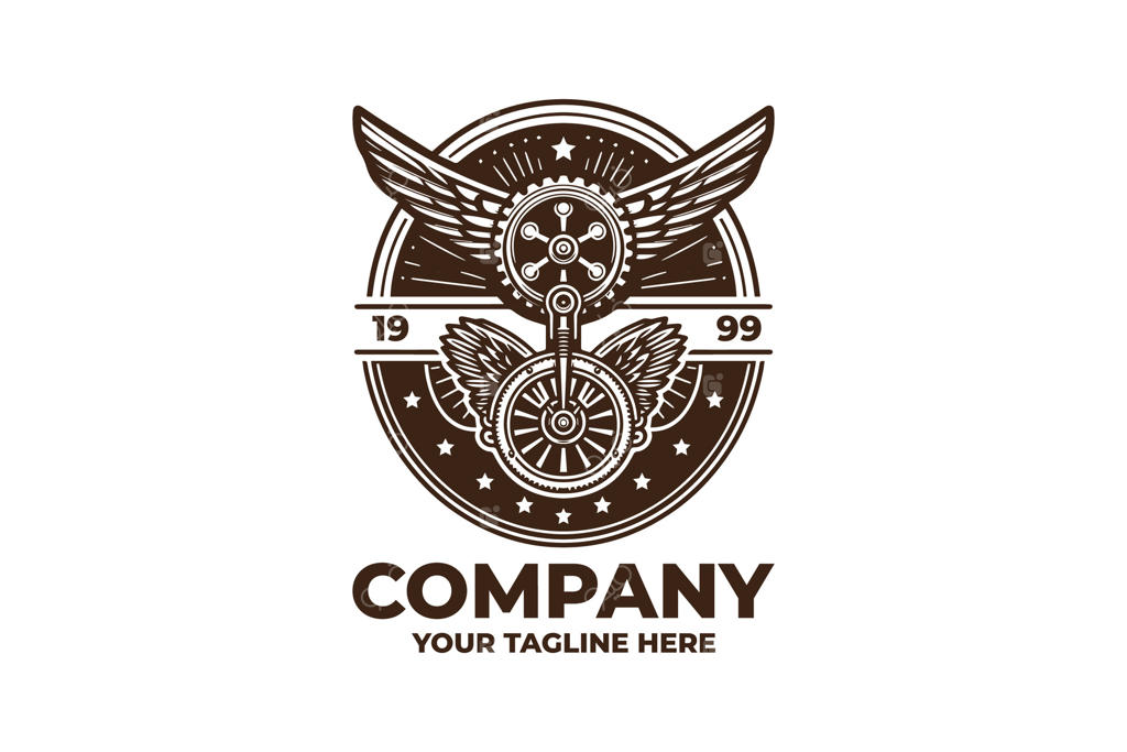 لوگوی کلاسیک سرعت با بال‌ها