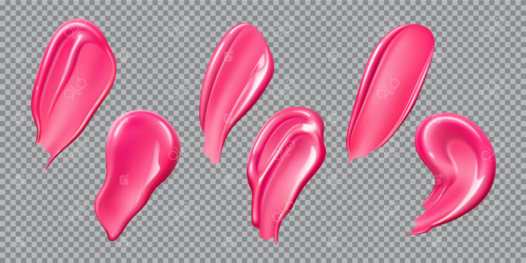 نمونه‌های رنگ کرم صورتی شاد برای