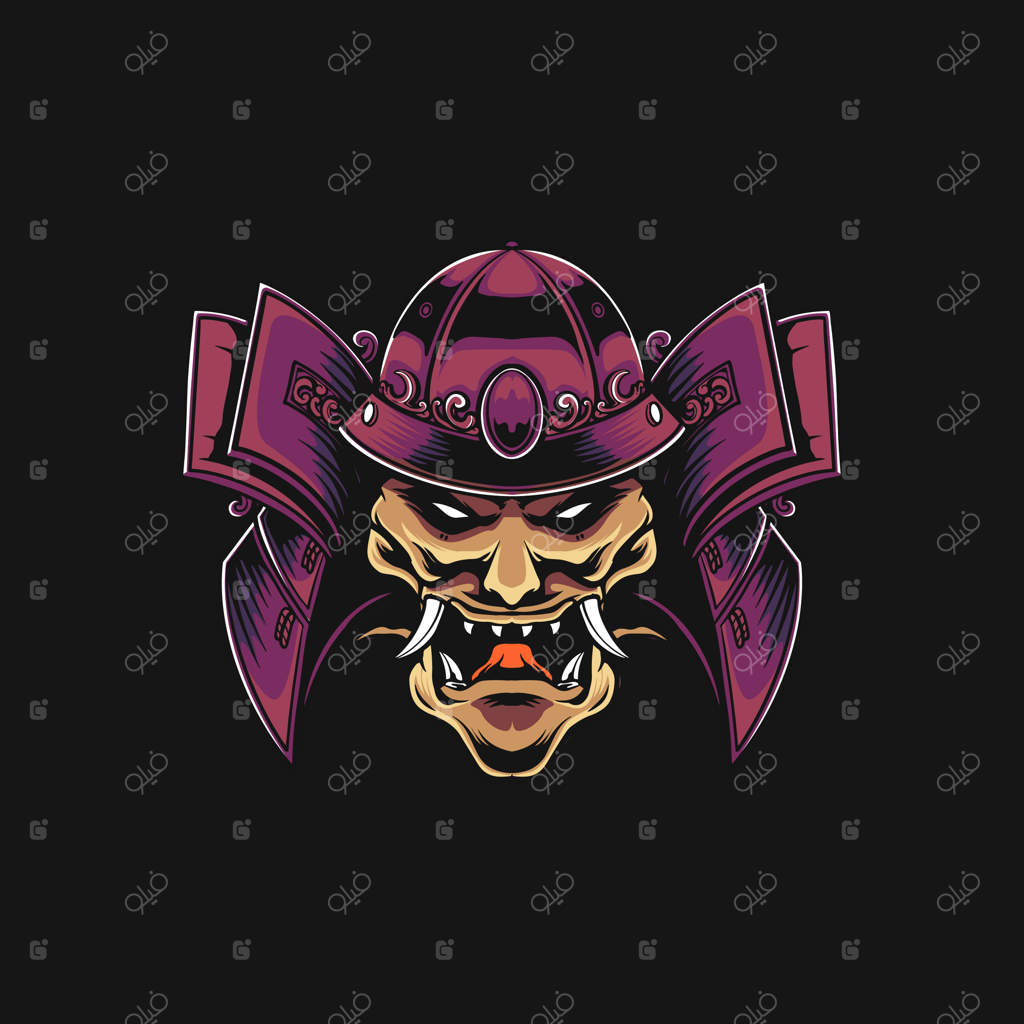 تصویرسازی مکا سامورایی