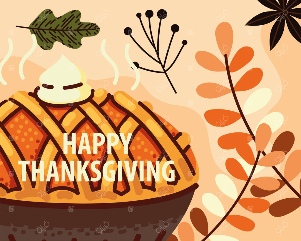 کارت تبریک روز شکرگزاری مبارک