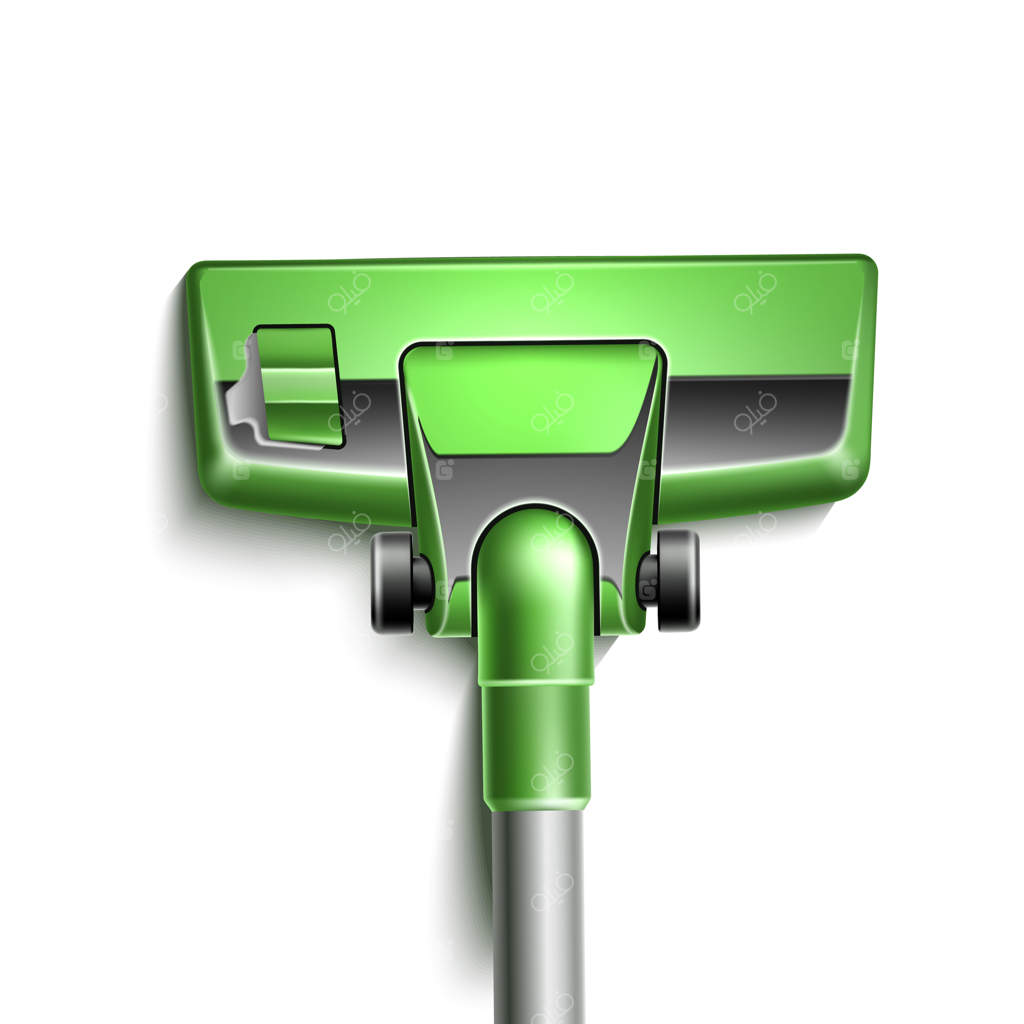 نمای نزدیک از سری جاروبرقی سبز واقع‌گرا