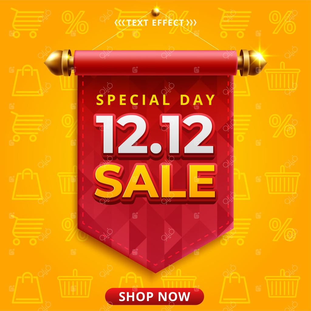 بنر فروش ویژه روز خرید آنلاین ۱۲.۱۲