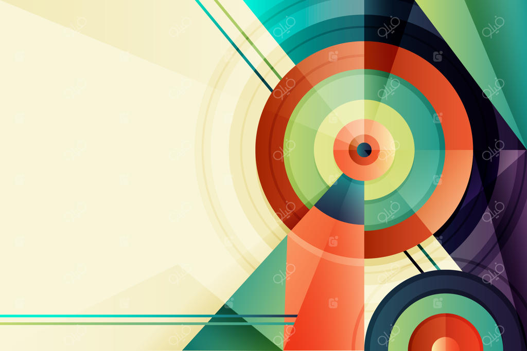 پس‌زمینه هندسی گرادینت