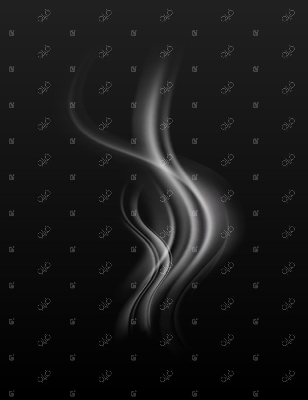 جلوه دود انتزاعی برای ارتقای طراحی بصری و کاربردهای رسانه‌ای