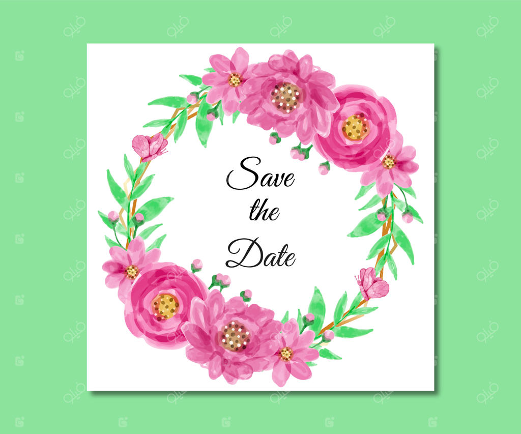 تاریخ رو یادداشت کنید: گل‌های آبرنگی