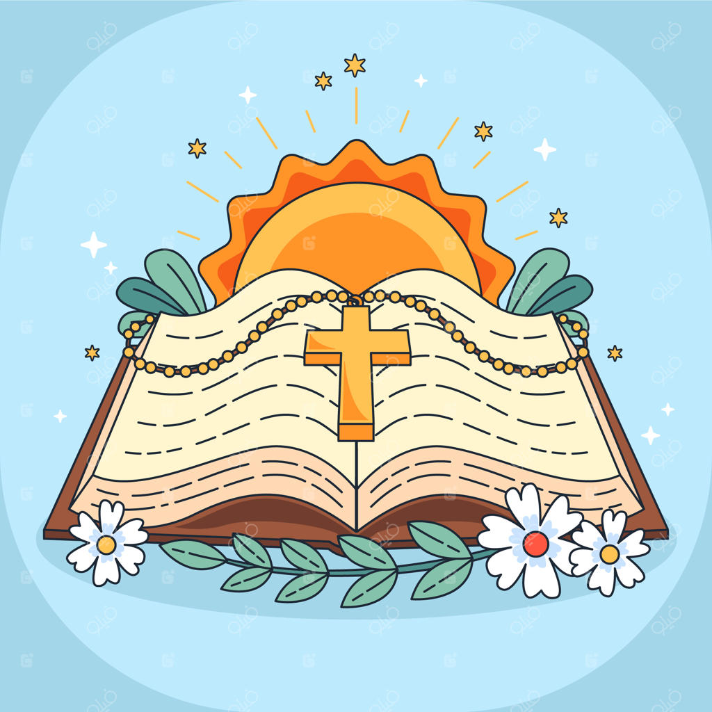 تصویرسازی دستی کتاب مقدس