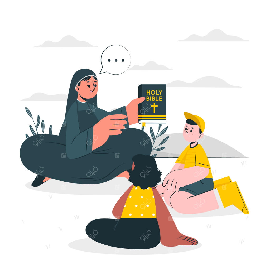 تصویرسازی مفهومی آموزش انجیل