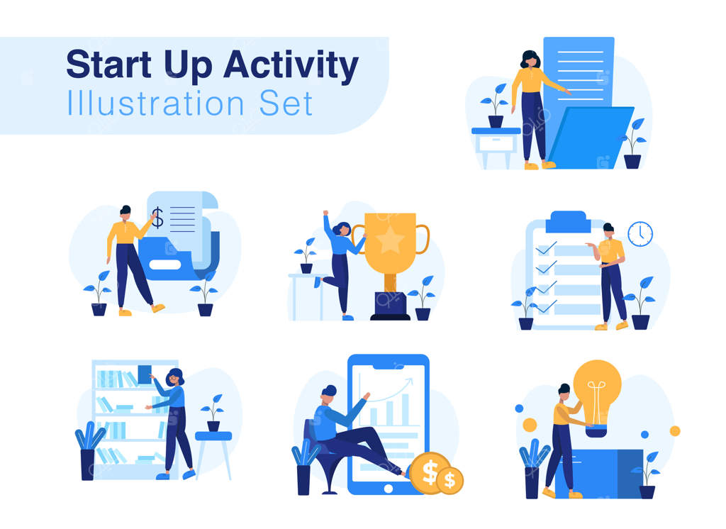 مجموعه تصاویر فعالیت های استارت‌آپ
