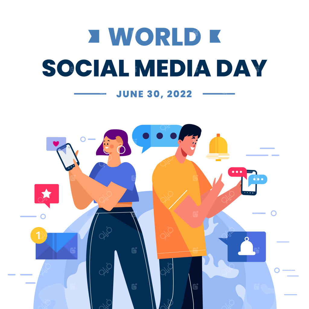 طراحی تصویر برای روز رسانه‌های اجتماعی