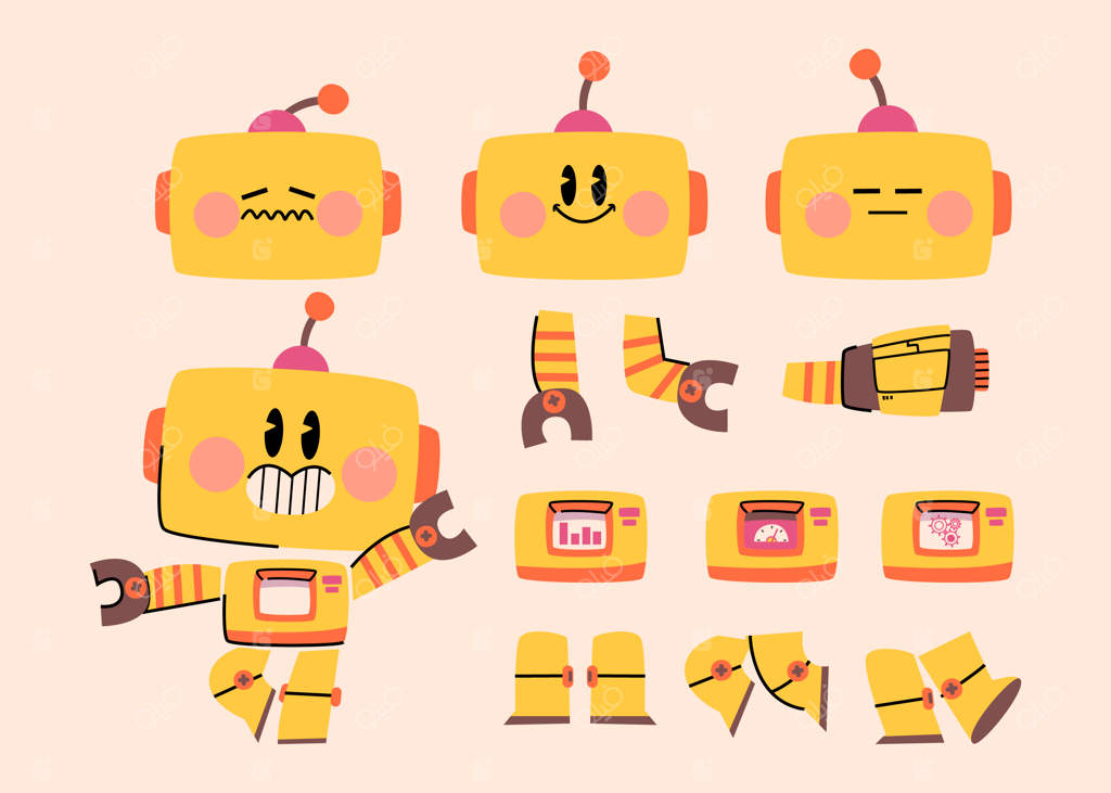 تصویر ساز ربات شخصیت دست‌ساز