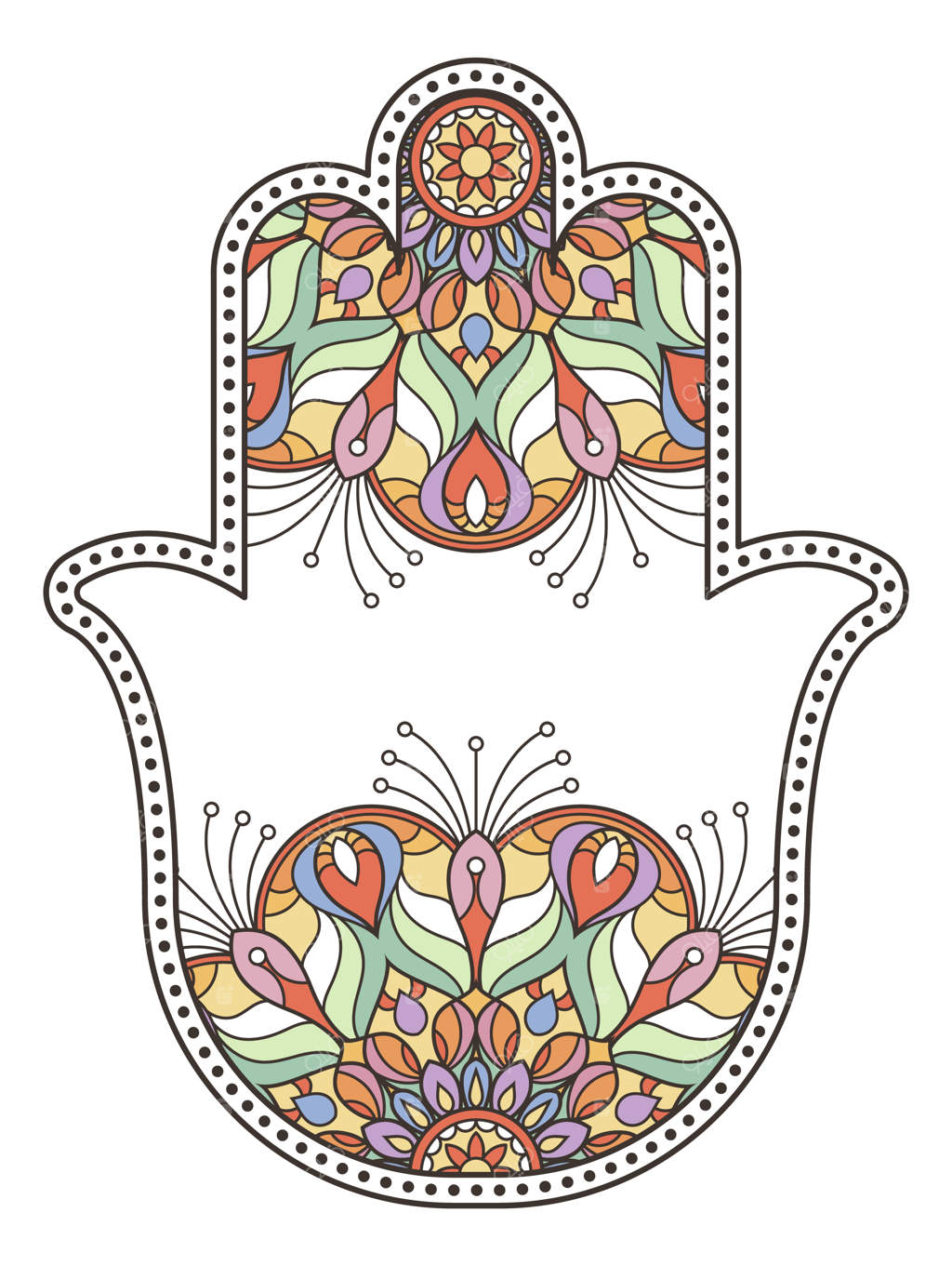 نماد دست همسا: آویز تزئینی و قومی محافظت‌کننده