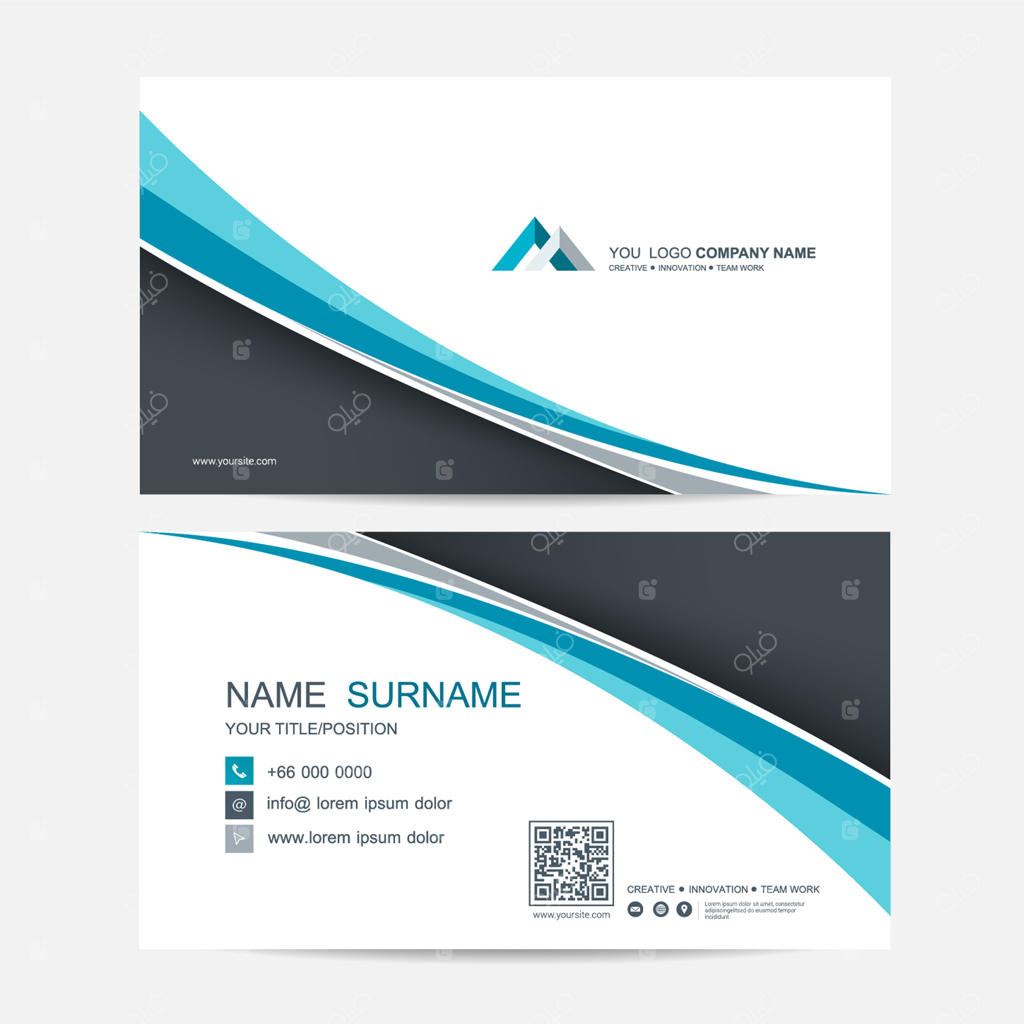 پس‌زمینه وکتور کارت ویزیت