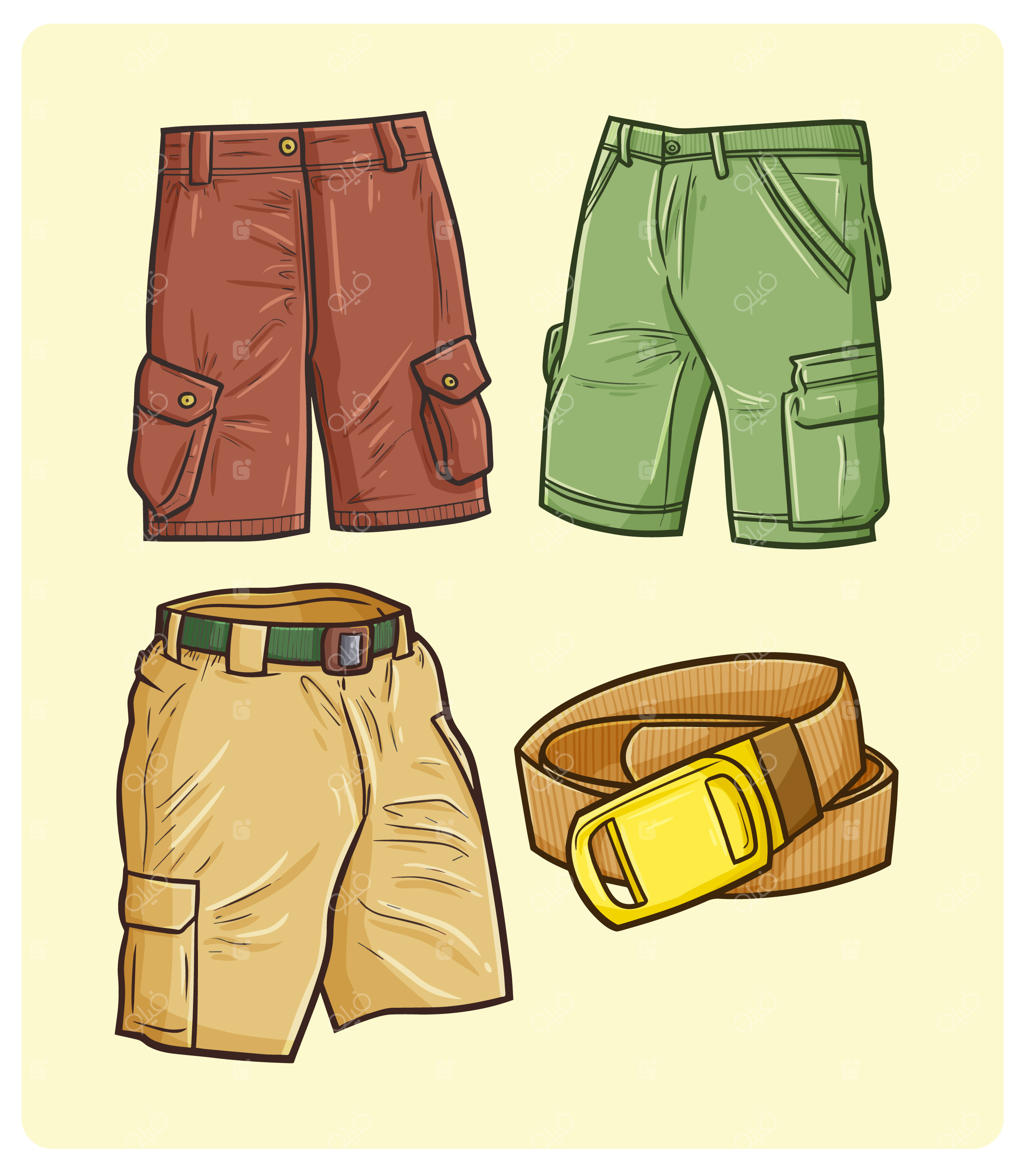 مایو و کمربند خنده‌دار مردانه با طراحی ساده دودل