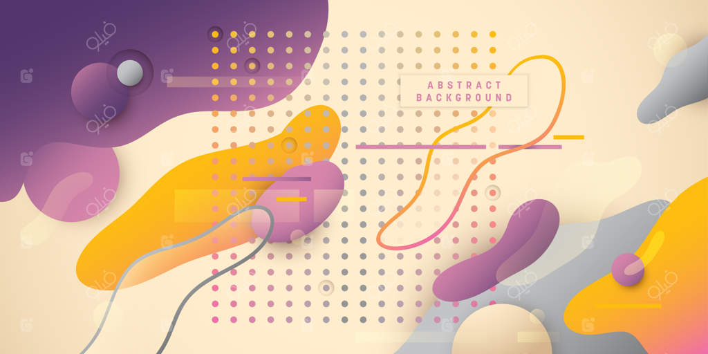 طراحی پس‌زمینه انتزاعی