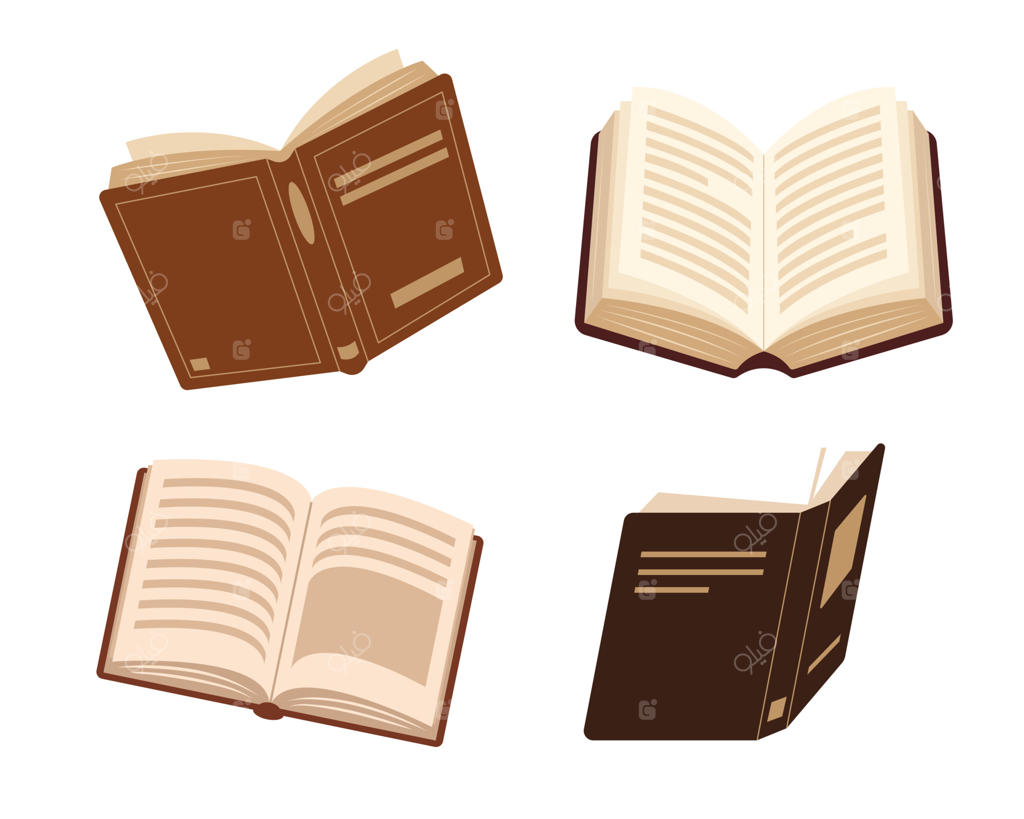 مجموعه‌ای از کتاب‌های باز: عناصر آموزش و علم.